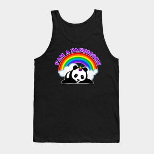 I am a Pandicorn Tank Top